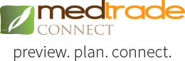 MedTrade logo for the largest Home medical equipment expo held October 2014 in Atlanta Georgia.