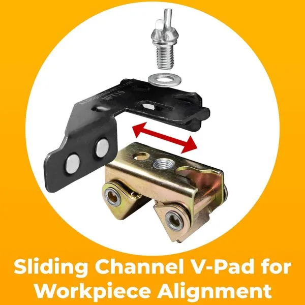 Strong Hand Tools Adjustable VPad Base, Tack Welding
