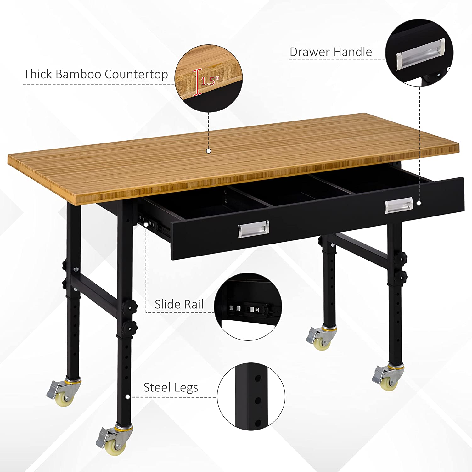Rolling Work Table Product Disability Work Consulting