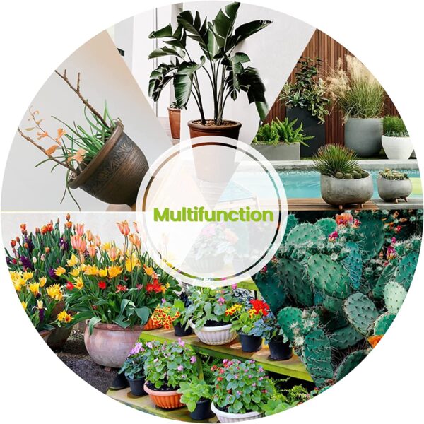 It has a multifunctional purpose for different plants.