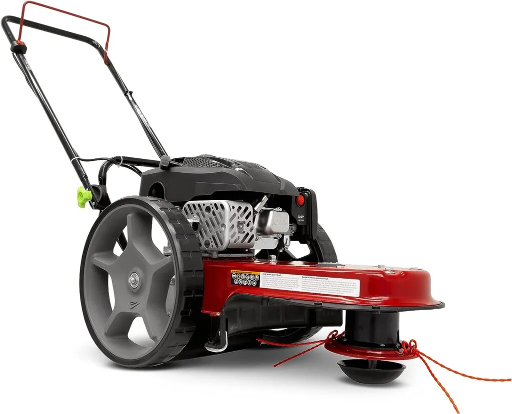 Walk Behind String Mowers can be a great alternative to struggling with push lawnmowers for some tasks.