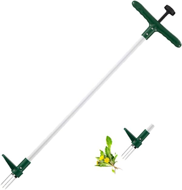 Stand-Up Weeder and Root Removal Tool