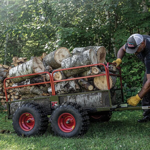 Heavy Duty Convertible Cart Logging Wagon - Image 9