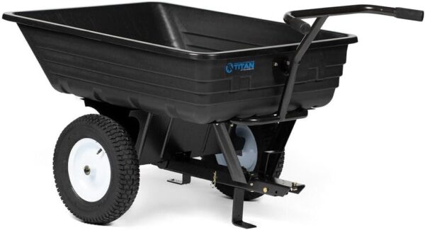 Poly Dump Push Pull cart