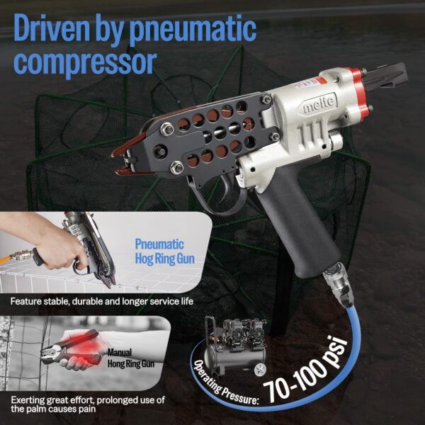 Pneumatic Pig Fence Gun