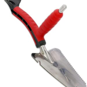 Dual grip trowel multi-digger.