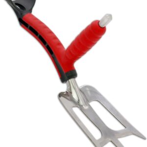 Dual grip hand cultivator.