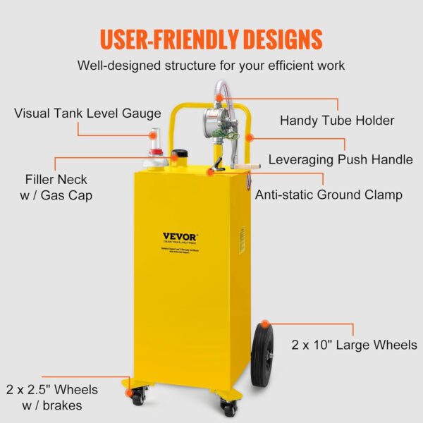 Fuel Caddy & Rotary Pump