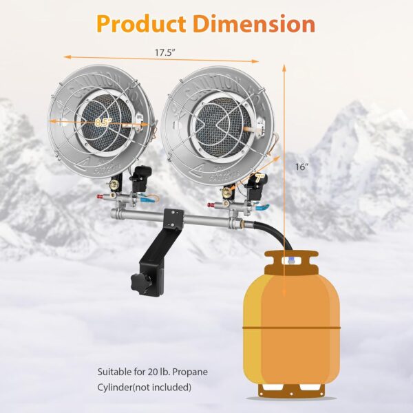 Tank Top Propane Heater