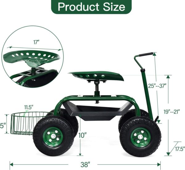 Rolling Work Seat