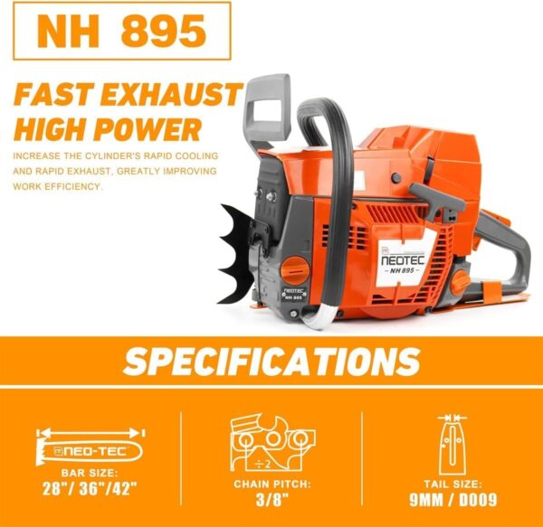 Chainsaw for Chainsaw Mill - Image 3