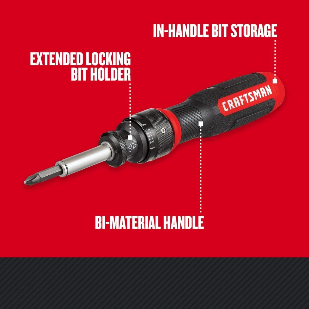 Many tasks require driving screws. Normal screwdrivers can be clumsy to use with one hand.