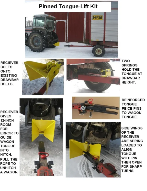 Wagon Tongue Lift Spring Kit - Image 2