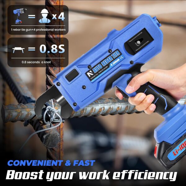 Automatic Rebar Tie Gun