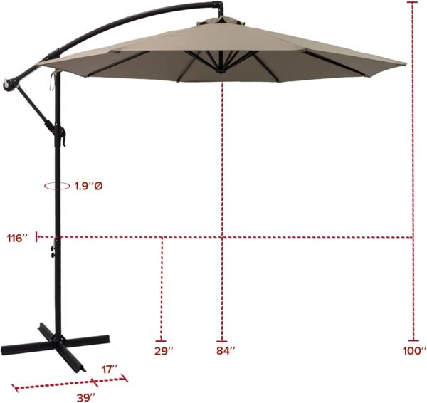 Cooling Canopy Umbrella Sun Shade - Image 2
