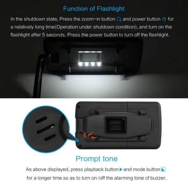 Digital Video Magnifier Handheld Portable Reading Aid Support