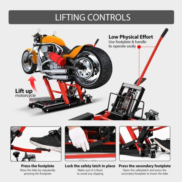 ATV Motorcycle Scissors Lift Hoist Stand