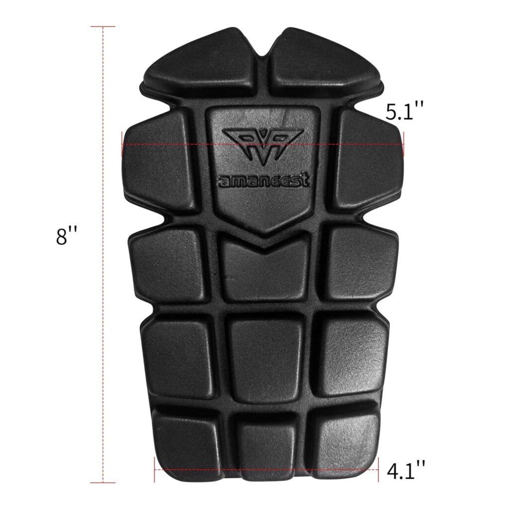 Workers who work on ground level tasks such as installing masonry, flooring, auto repair, and landscaping often must kneel for long periods of time.  Cushioned inserts provide comfort and protection.
