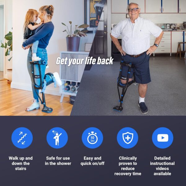 Hands Free Crutch