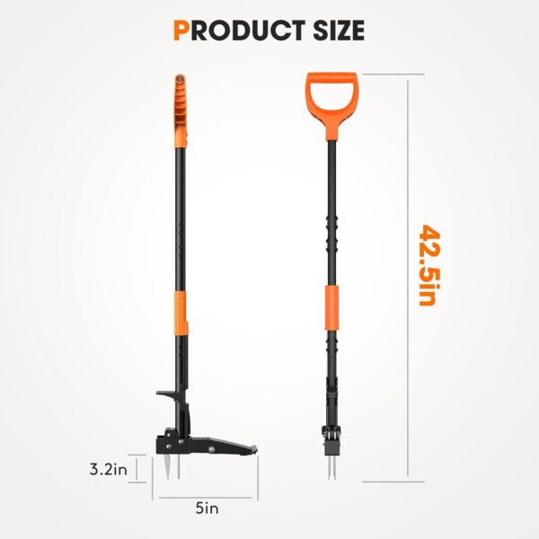 Stand-Up Weeder and Root Removal Tool - Image 2