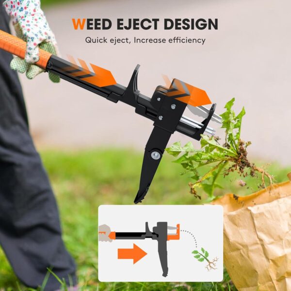 Stand-Up Weeder and Root Removal Tool - Image 5