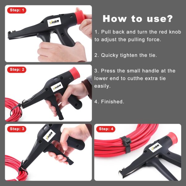 Ergonomic Cable Tie Gun - Image 4
