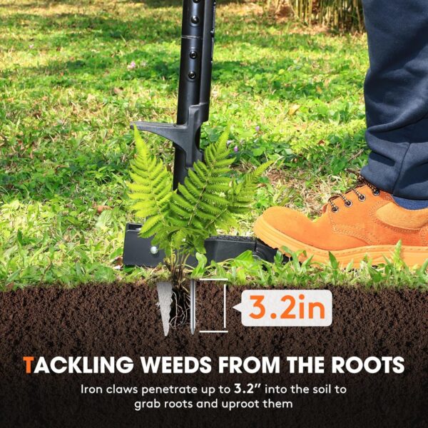 Stand-Up Weeder and Root Removal Tool - Image 8