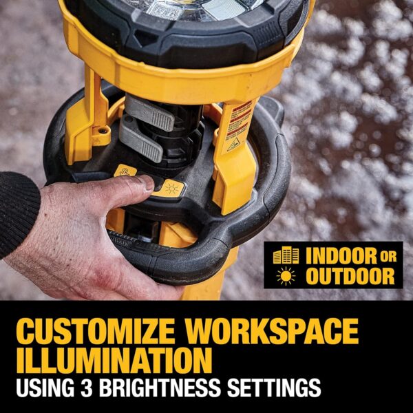 Portable Lightweight Work Light Tower - Image 4