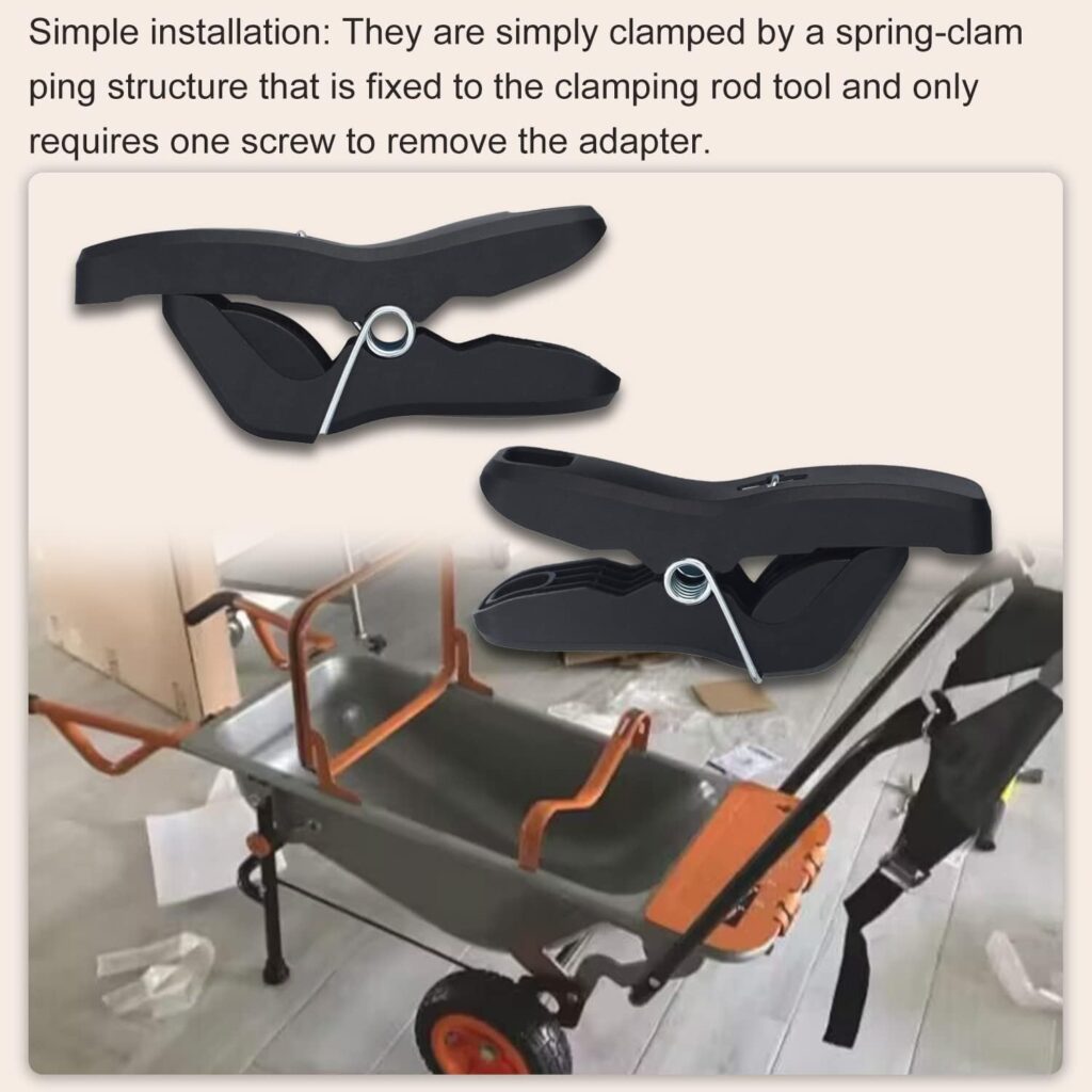Carry tools with ease while using a wheelbarrow!