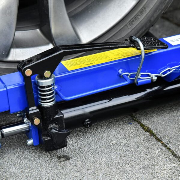 Hydraulic Wheel Dolly Tire Jack with Ratcheting Foot Pedal - Image 6