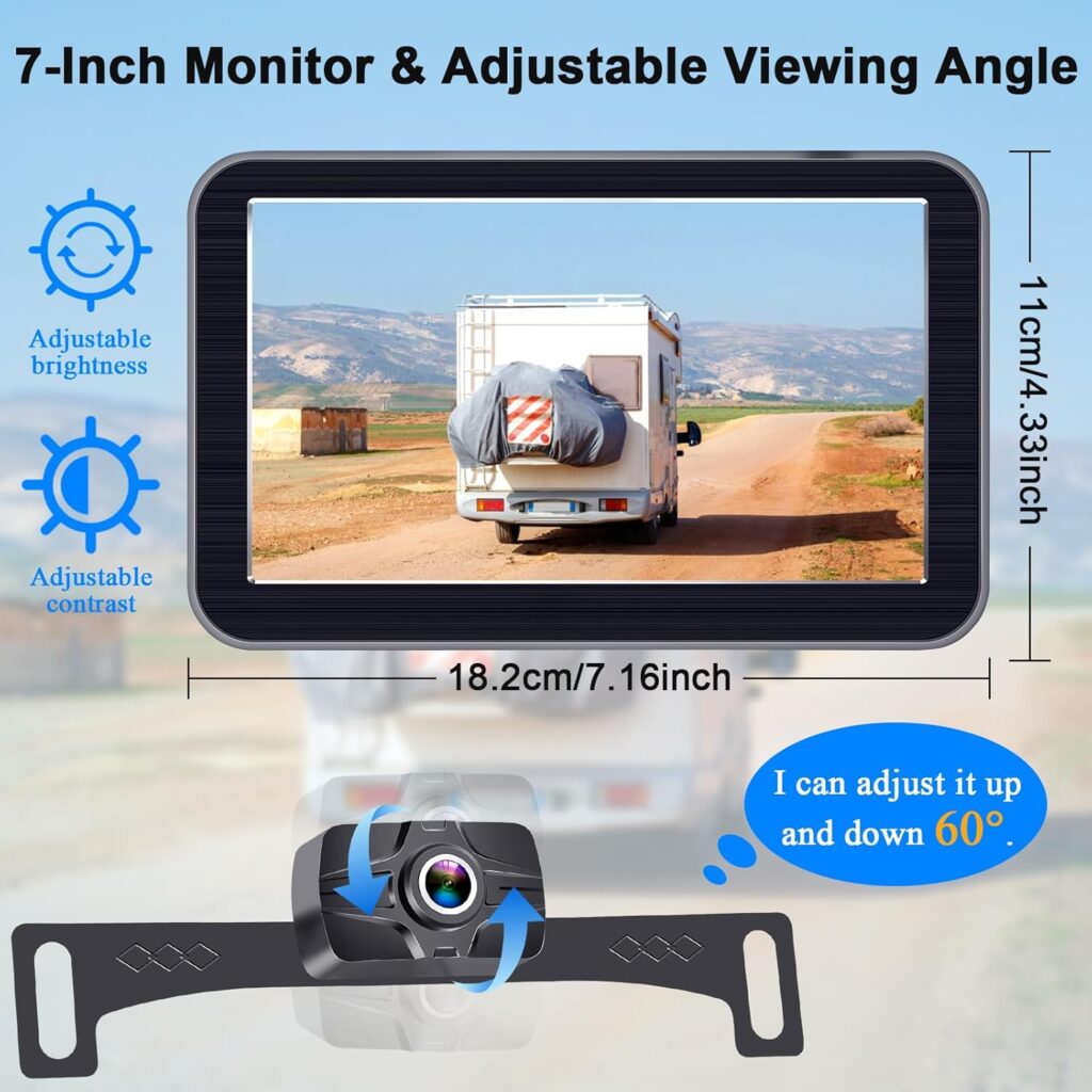 See behind equipment without twisting your back and neck or leaving the cab.  Equipment Camera Systems also help workers with visual impairments and mobility impairments by giving different vantage points of vision without twisting, climbing or walking to gain that view. If it's a pain in the neck to watch behind your cab, try this tractor camera!