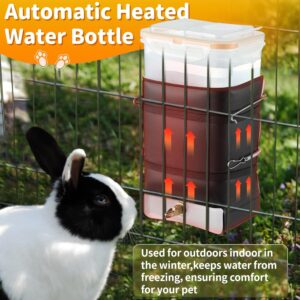 Waterer Heated Rabbit Water Bottle