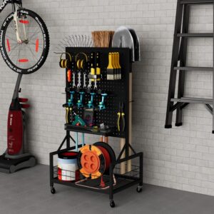 Heavy-Duty Mobile Pegboard