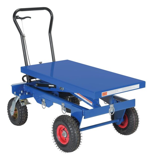 Rough Terrain Lift Table Cart