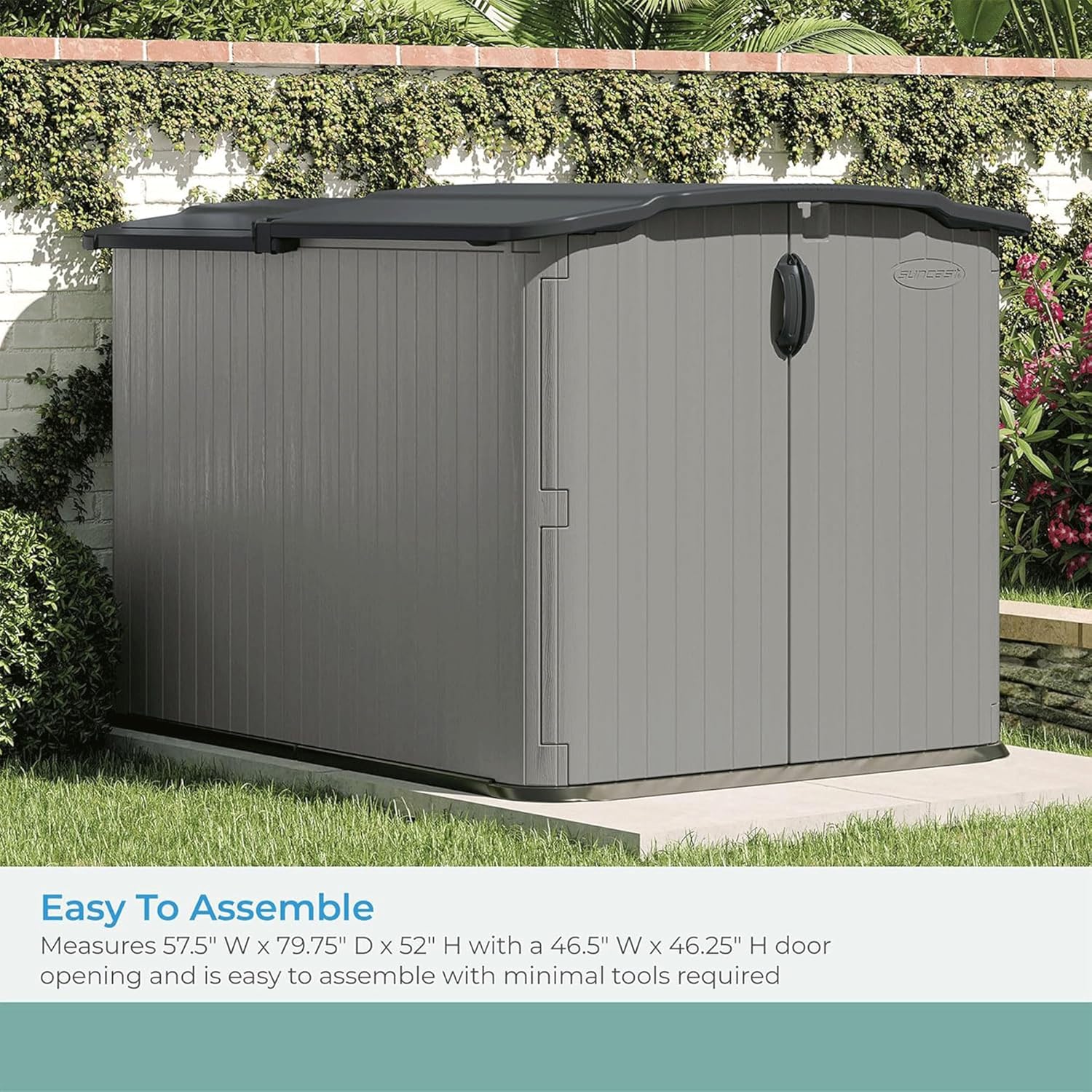 Slide Lid Storage Shed - Image 2