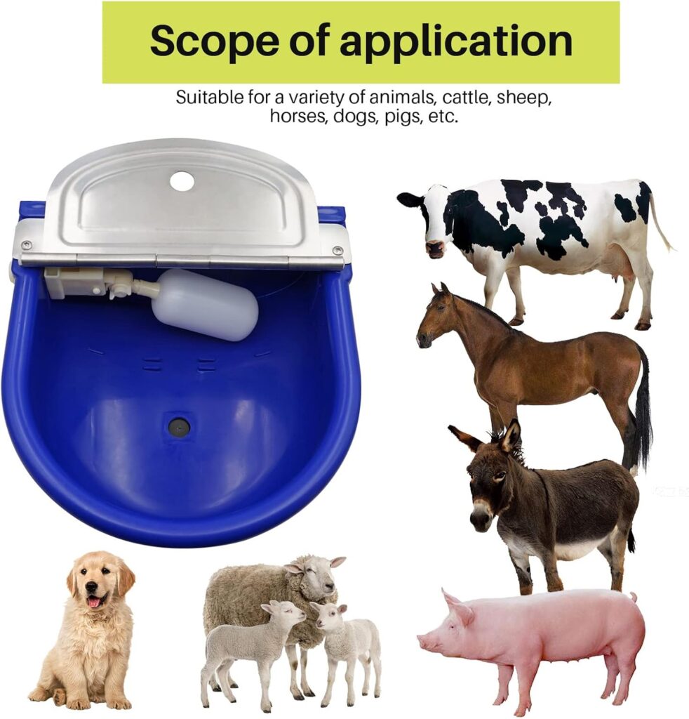 With a Waterer Float Bowl, a worker with mobility, arm or back impairments can supply water to small livestock without carrying buckets or dragging hoses.