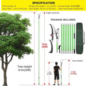 Extendable Tree Pruner and Pole Saw