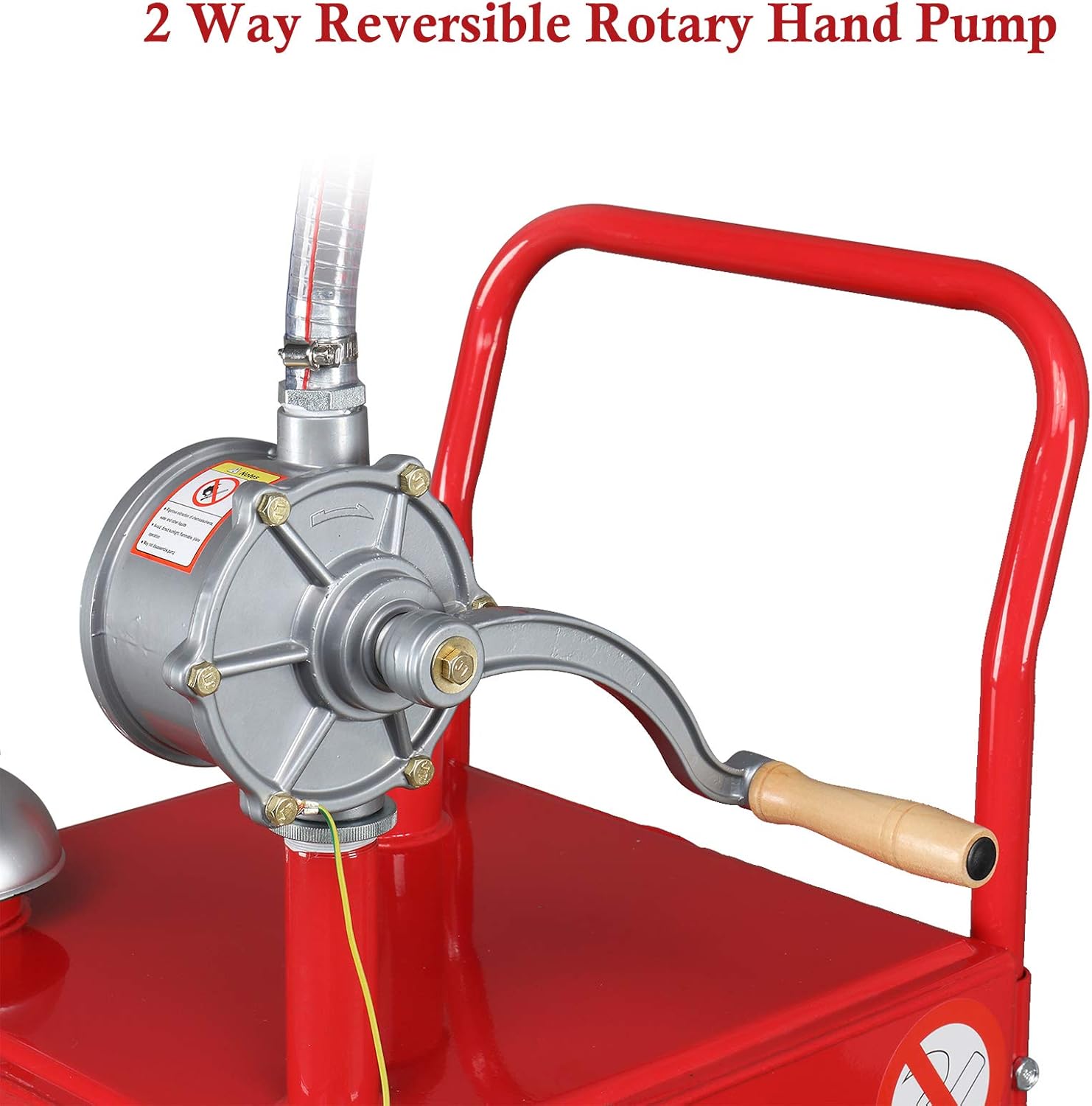 32 Gallon Portable Fuel Tank With 12V fuel transfer pump - Image 3