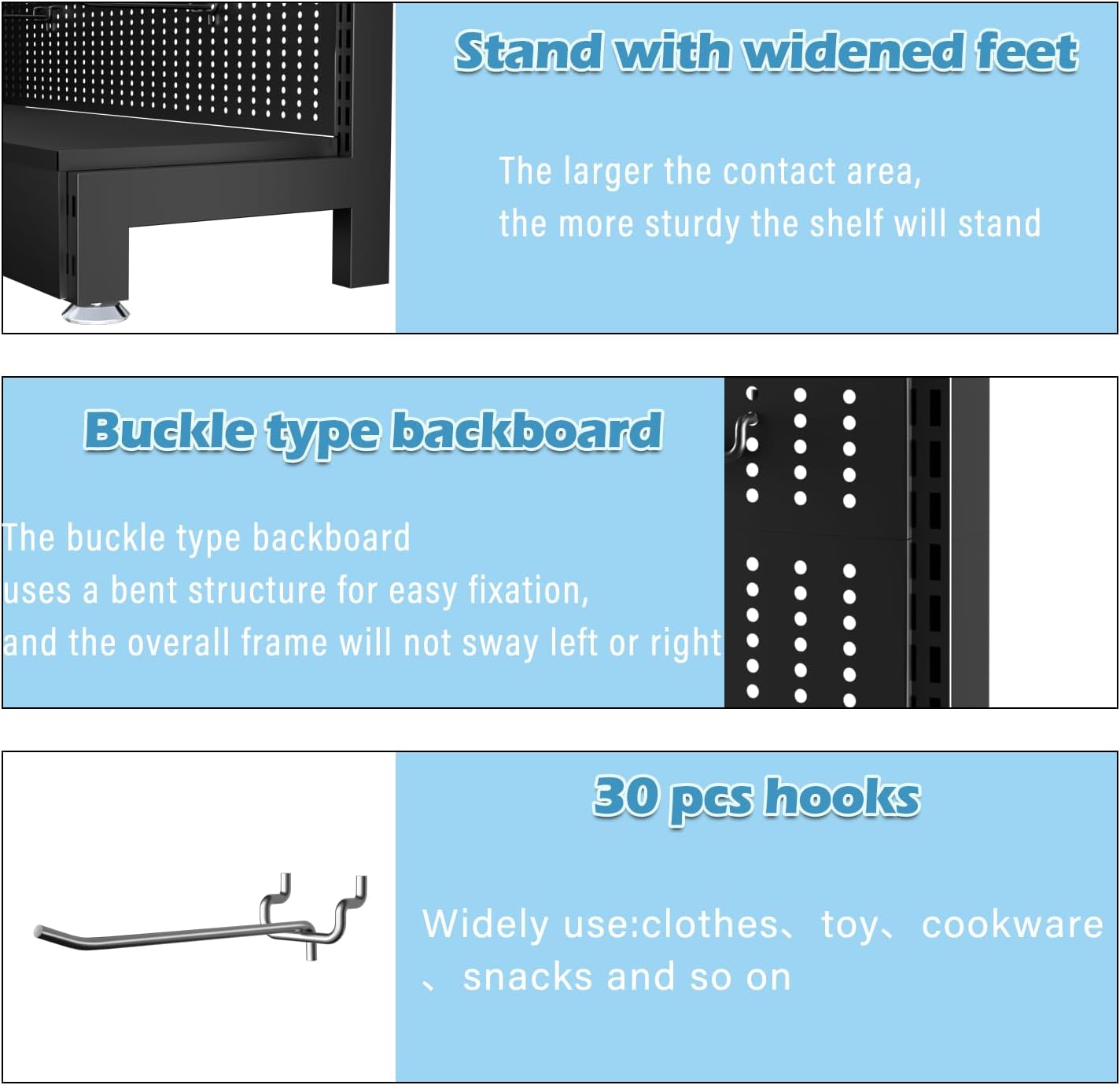 Heavy Duty Mobile Pegboard - Image 4