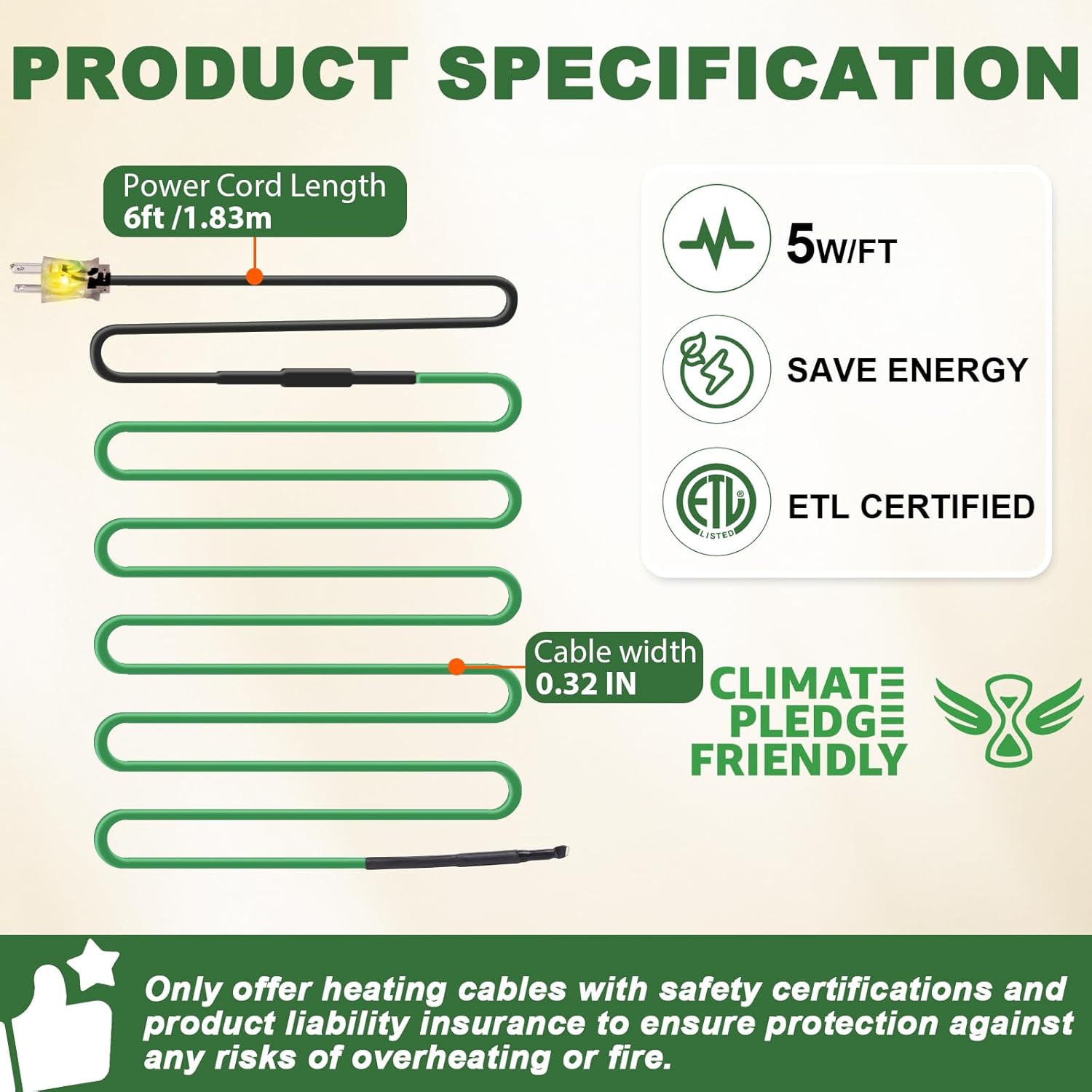 Roof Deicer and Pipe Freeze Protection Cable - Image 6