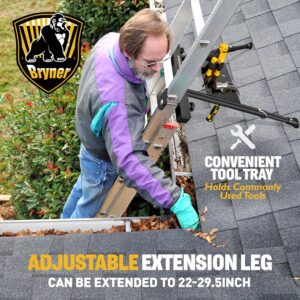 Ladder Safety Rails, Ladder Standoff, Ladder Stabilizer, Ladder Extension for Safety and Fall Protection
