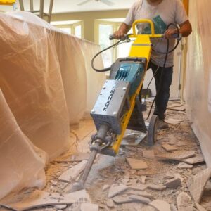 Demolition Jack Hammer Trolley