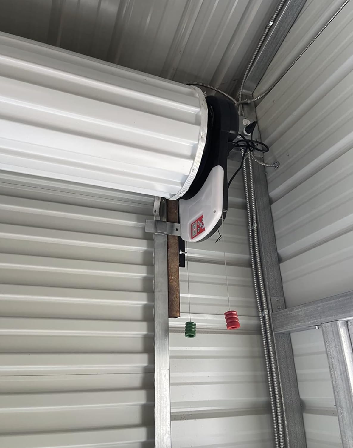 Roll Up Garage Door Opener