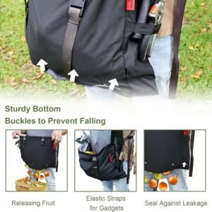 Harvesting Pouch Bag Quick Release Dump