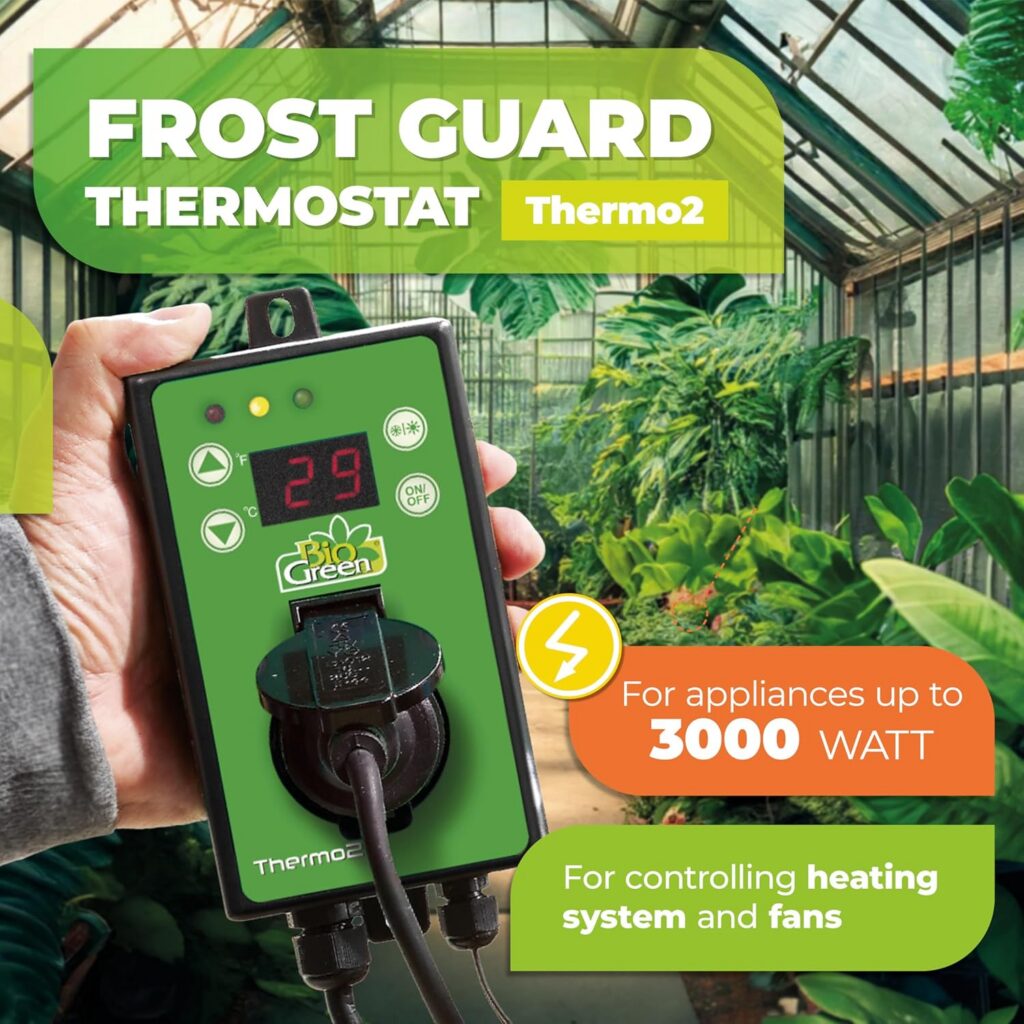 Mobility or energy disabilities? Automatically turn on greenhouse equipment without trekking in the cold or snow.