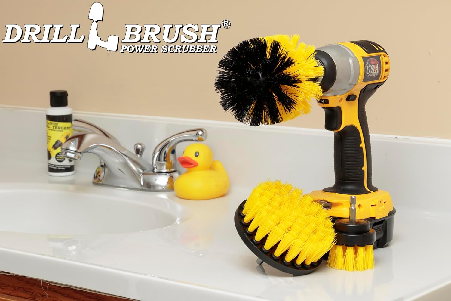 Drill Powered Cleaner Brushes